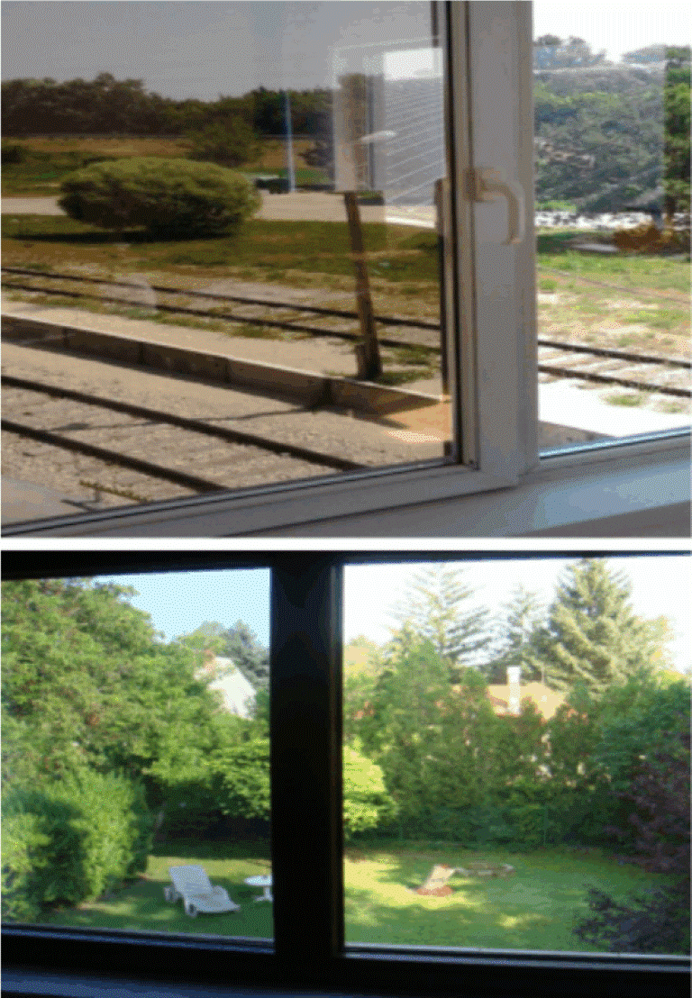 Betekintésvédelmi hő- és fényvédő tükrös reflektív ablaküveg fólia